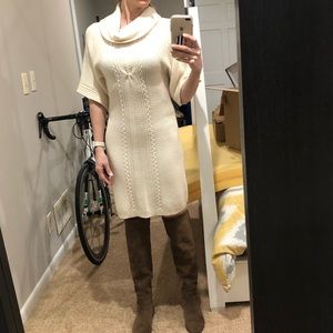 tahari sweater dress
